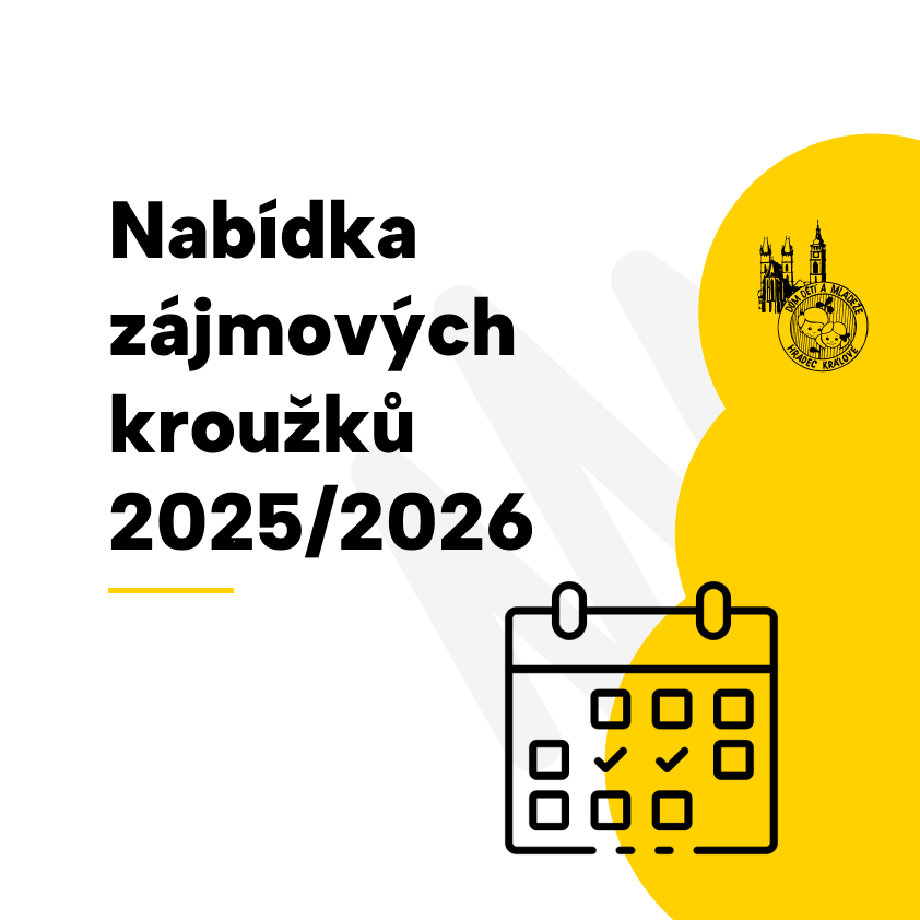 Nabídka zájmových kroužků na školní rok 2025/2026