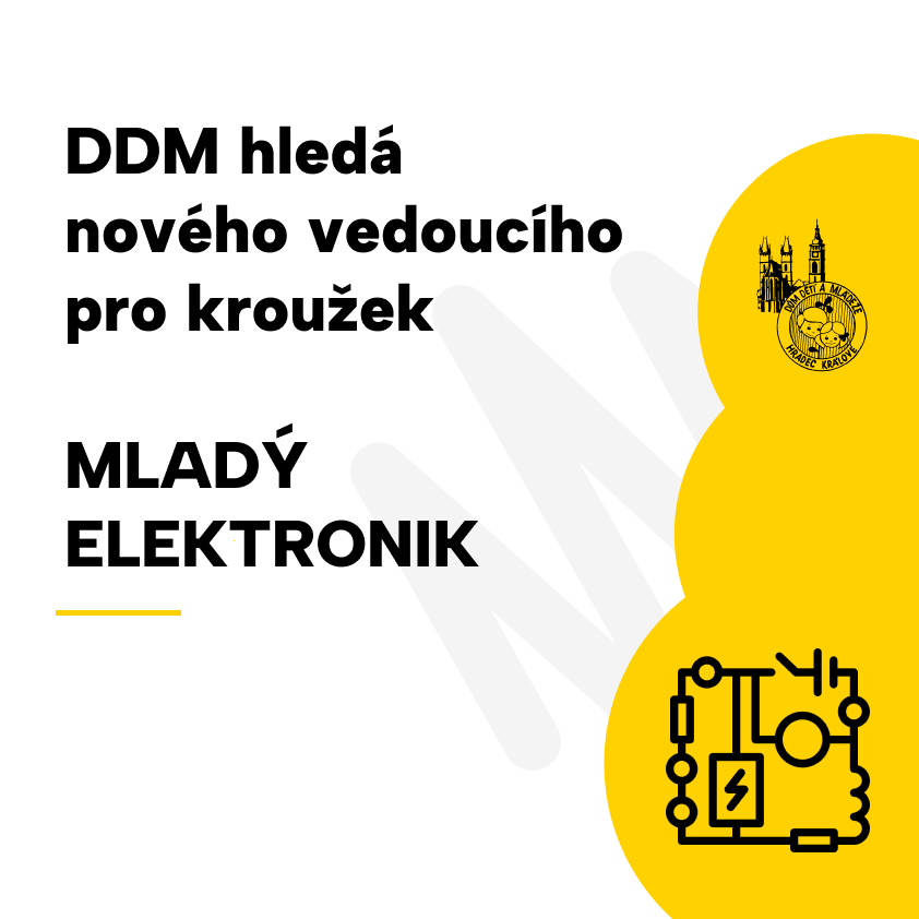 Hledáme vedoucího kroužku!