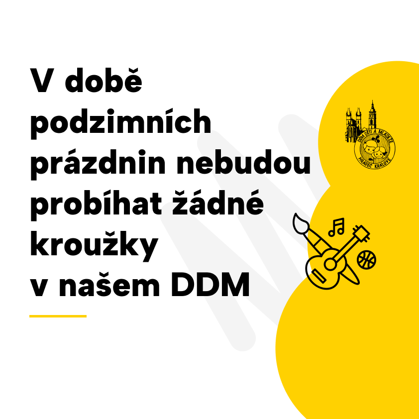 Podzimní prázdniny v DDM