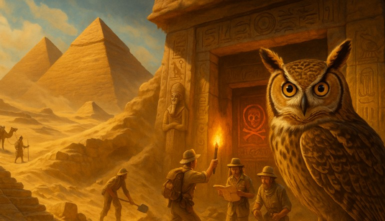 Příměstský tábor Tajemství egyptských pyramid