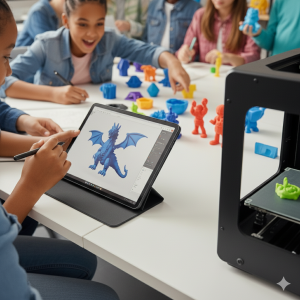 Hledáme lektora pro kroužek Modelování a 3D tisk