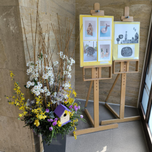 Jarní výzdoba rozzářila naše DDM