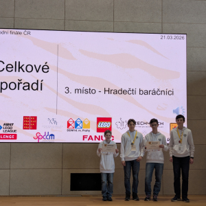 Velký úspěch na národním finále FIRST LEGO League