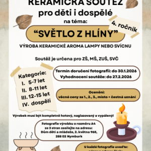 Keramická soutěž „Světlo z hlíny“