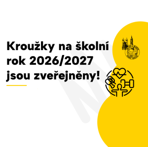 Nabídka kroužků na školní rok 2026/2027 je tady