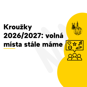 Volná místa v kroužcích ještě zbývají