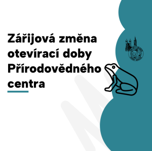 Změna otevírací doby Přírodovědného centra